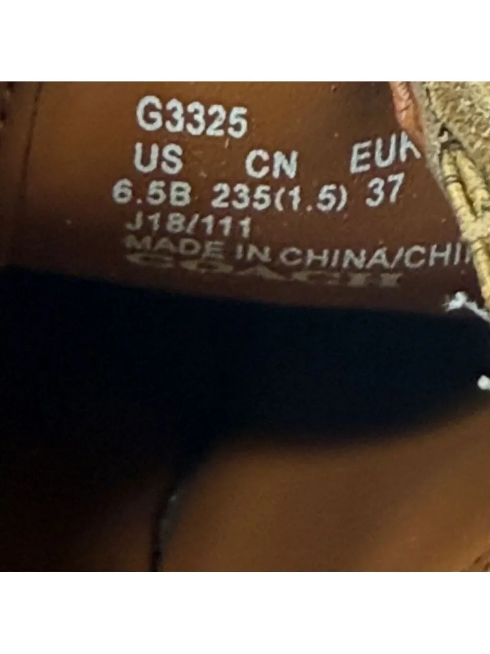 COACH  Devine Bootie size 6.5 B